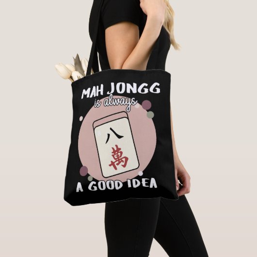 Mah Jong is altijd een goed idee Tote Bag (Dichtbij)