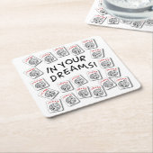 Mah Jong Joker Onderzetter (Schuin)