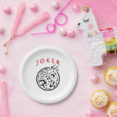 Mah Jong Joker Papieren Dish Bordje (Feest)