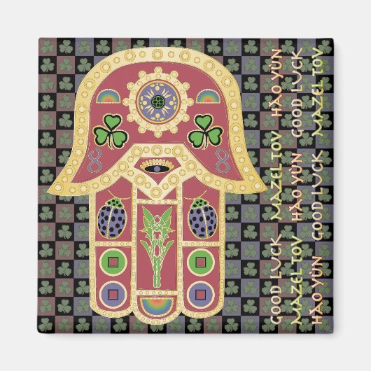 Mah Jong Lucky Magnet (Voorkant)