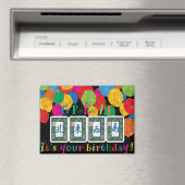 Mah Jong NIEUWS Verjaardagsmagnet Magneet (Insitu (Vaatwasser))