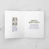 Mah Jong One Bams Birthday Card Bedankkaart (Binnen)