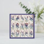 Mah Jong One Bams Flat Card Kaart (Staand voorkant)