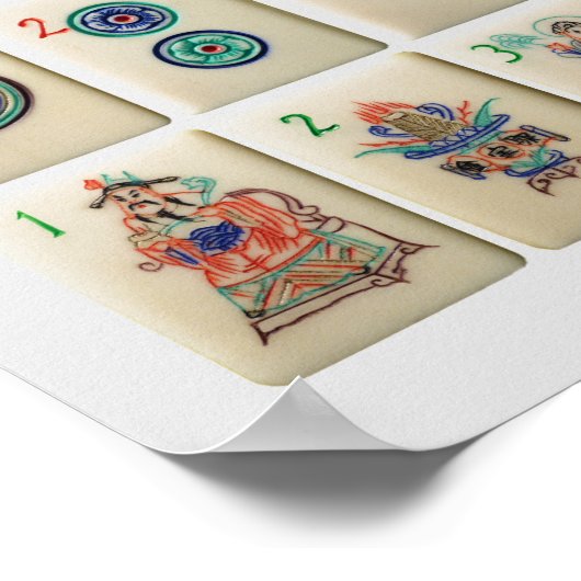 Mah-Jong poster (Hoek)