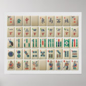 Mah-Jong poster (Voorkant)
