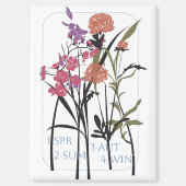 Mah Jong Seasons magneet (Voorkant)