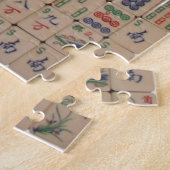 Mah-Jong set 1 - Symbolisch vierkant Legpuzzel (Zijkant)