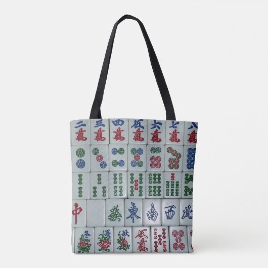 Mah-Jong set nr. 6 Tote Bag (Achterkant)