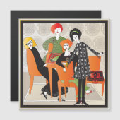 Mah Jong spel platte magneet (Voorkant / Achterkant)