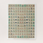 Mah-Jong Symbolic Square puzzle Legpuzzel (Verticaal)