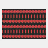 Mah Jong Vakantie inpakpapier (Voorkant 3)