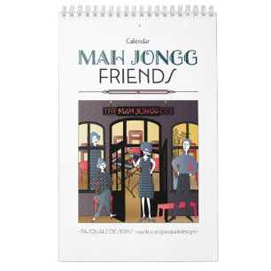 Mah Jong Vriendenkalender Kalender