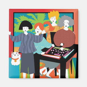 Mah Jong Winner Magnet