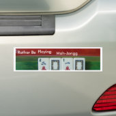 Mah-Jongg 2010 Bumpersticker (Op auto)