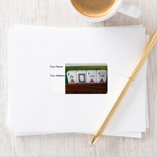 Mah-Jongg 2011 Etiket (Insitu)