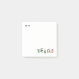Mah Jongg 3x3 Inch Post het Opmerking Post-it® Notes