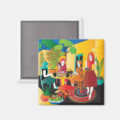 Mah Jongg Adobe Magnet (Voorkant / Achterkant)