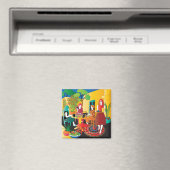 Mah Jongg Adobe Magnet (Insitu (Vaatwasser))