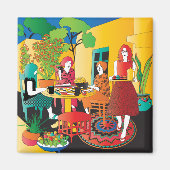 Mah Jongg Adobe Magnet (Voorkant)