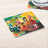 Mah Jongg Adobe Onderzetters (Schuin)