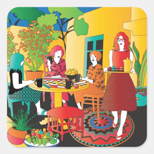 Mah Jongg Adobe Stickers (Voorkant)