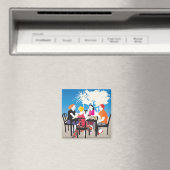 Mah Jongg Alfresco2 Magneet (Insitu (Vaatwasser))