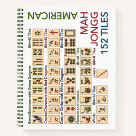 Mah Jongg American Tiles Notitieboek
