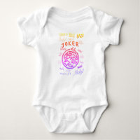 Mah Jongg Baby Bodysuit.