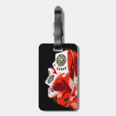 Mah Jongg Bagagelabel (Achterkant verticaal)