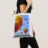 Mah Jongg Balloon Canvas tas (Dichtbij)