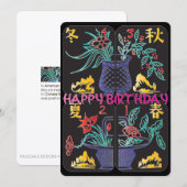 Mah Jongg Baskets Flat Card (Voorkant / Achterkant)