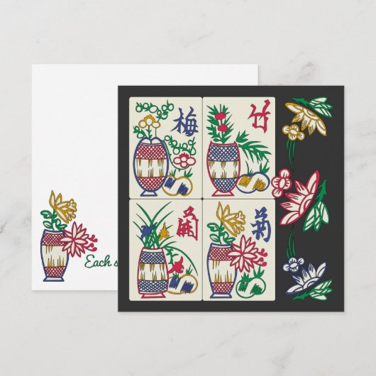 Mah Jongg Beauty (Voorkant / Achterkant)