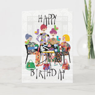 Mah Jongg Birds Kaart