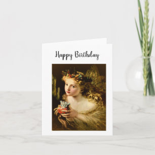 Mah Jongg Birthday Card Fairy Kaart