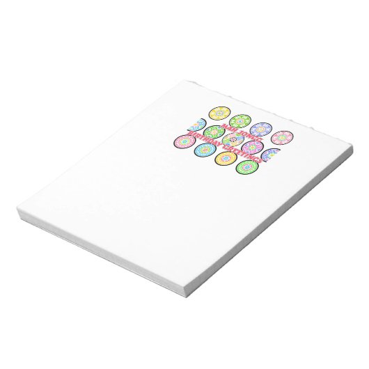 Mah Jongg Birthday Stippen Notitieblok (Linkerzijde)