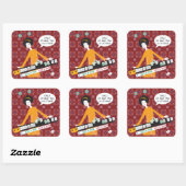 Mah Jongg C Hand Stickers (Vel)