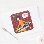 Mah Jongg C Hand Stickers (Envelop)