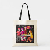 Mah Jongg Cadeau Birthday Bag Tote Bag (Achterkant)