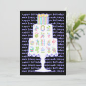 Mah Jongg Cake Birthday (Staand voorkant)