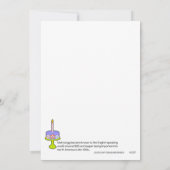 Mah Jongg Cake Birthday (Achterkant)