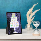 Mah Jongg Cake Birthday Fotoplaat (Zijkant)