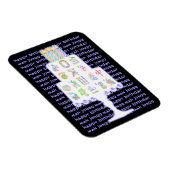 Mah Jongg Cake Birthday Magneet (Rechterzijde)