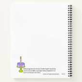 Mah Jongg Cake Birthday Notitieboek (Achterkant)