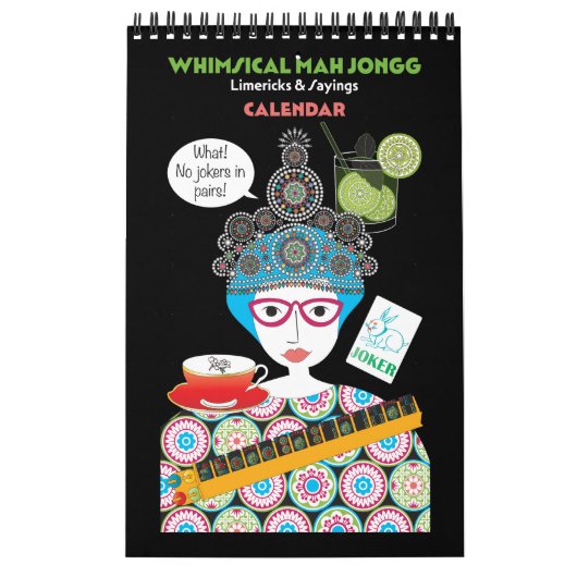 Mah Jongg Calendar Kalender (Hoes)