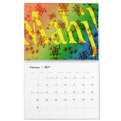 Mah Jongg Calendar Kalender (Feb 2027)