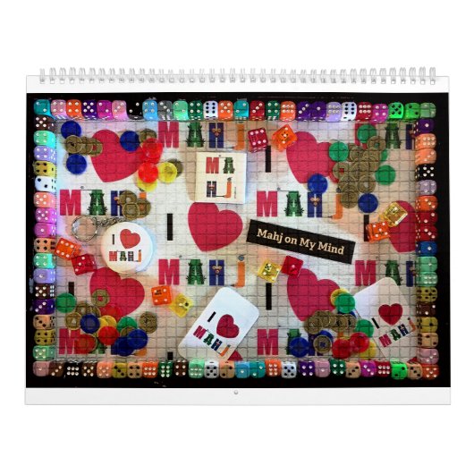 Mah Jongg Calendar Kalender (Hoes)