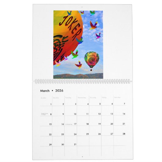 Mah Jongg Calendar Kalender (Mar 2026)