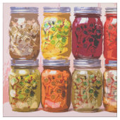 Mah Jongg Canning Time Fabric Stof (Swatch)