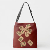 Mah Jongg Canvas tas (Achterkant)