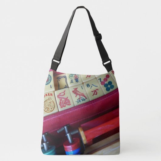 Mah Jongg Canvas tas (Voorkant)